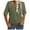 Army Green, variant on TSADFHJI Long Sleeve Tshirt Women Red Summer Womens T Shirts Short Sleeve Printed Shirts Casual Button down Crew Neck Work Blouses Tops S Purple