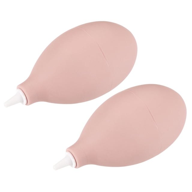 Soplador de aire de bola de polvo Unique Bargains 89mm Rosa paquete de 2