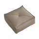 thumbnail image 5 of Cojín de suelo, cojines de tatami, cojín cuadrado para asiento de silla, cojín de suelo de futón de cuero PU, cojín de patio para silla de oficina, Gris oscuro, 5 of 8
