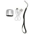 thumbnail image 2 of Mini Speaker, Mini Speaker Small Speaker Portable Speakers Heavy Subwoofer USB Rechargeable Metal Portable Speaker for Phone Tablet PC, 2 of 7
