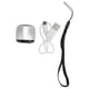 thumbnail image 2 of Mini Altavoz, Altavoz Pequeño Inalámbrico Portátil, Tamaña de Bolsillo de Mano, Estéreo de Audio Rico en Graves Potentes, recocible por USB, Micrófono Integle, 2 of 7