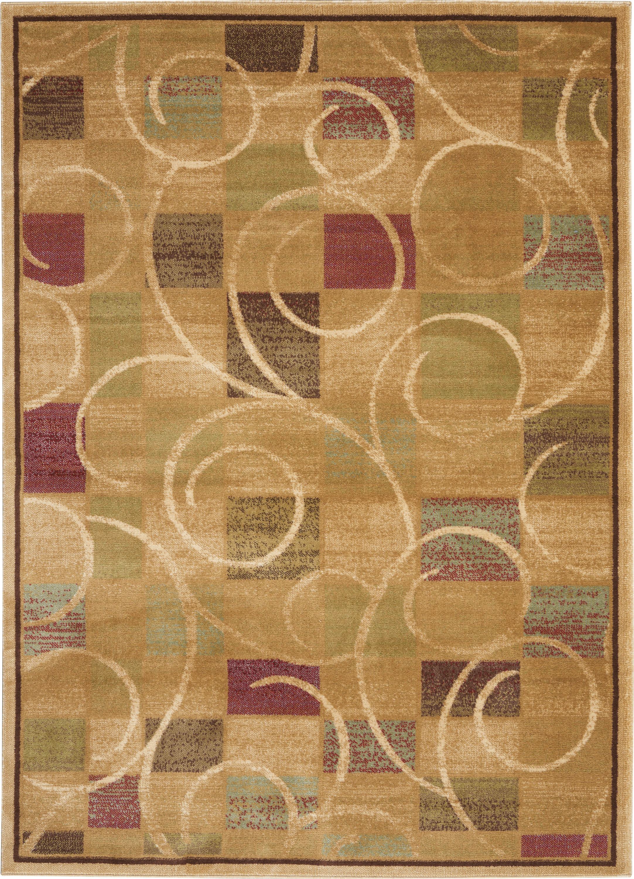 Nourison Expressions Modern Beige 9'6" x 13'6" Area Rug, (10x14) - image 2 of 8