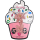 thumbnail image 1 of Cake Topper Rosa Glitter #3 Velin Fiestin Cake topper Glitter #3, 1 of 9