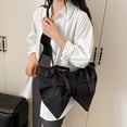 thumbnail image 7 of Super Cool Bow Crossbody Bag Nylon Solid Shoulder Bag Personality Crossbody Bag Fashion Aesthetic Handbags for Women, 7 of 7