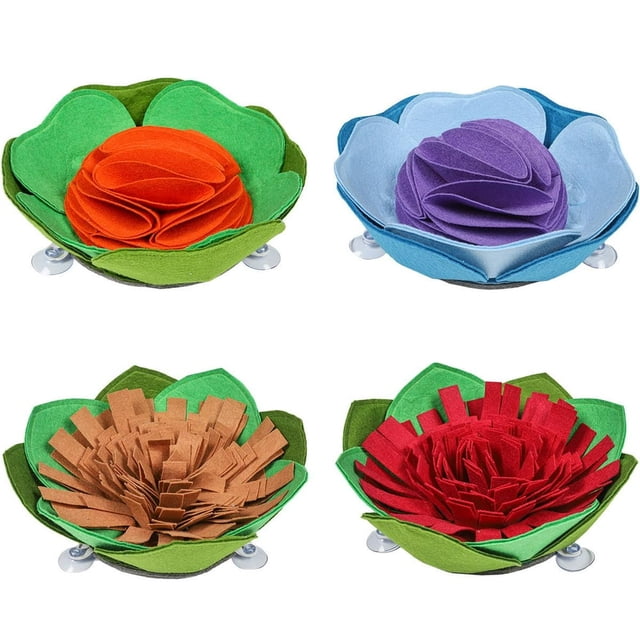 Dog Puzzle Toy Pet Snack Feeding Mat Boring Interactive Game Training Blanket Snuffle Feeding Training Mat