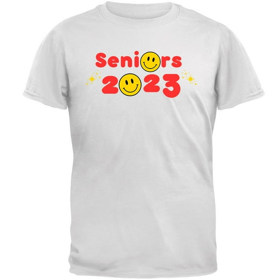 Class of 2023 Graduation Happy Face Seniors T Shirt