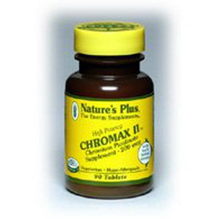 Le picolinate de chrome 200mcg Nature's Plus 90 Tabs