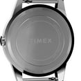 thumbnail image 4 of Timex Men's South Street Sport 36mm Watch Box Set – Silver-Tone Case Black Dial with Silver-Tone Expansion Band + Black Leather Strap, 4 of 6