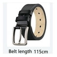 thumbnail image 3 of Mens Belts 1 PC Men's Black Belt Men's Work Belts, 3 of 7