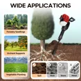 thumbnail image 3 of 2-Stroke 52CC Gasoline Excavator Garden Tree Digger Rock Drilling Shovel Machine for Forestry Seedlings, Orchard Supports, Vegetable Planting, and Many Other Lawn, 3 of 11