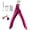 Wine Red, variant on MelodySusie Nail Clippers, with 15pcs Magnet Sizers, Adjustable Stainless Trimmer for Acrylic Nails, Rainbow