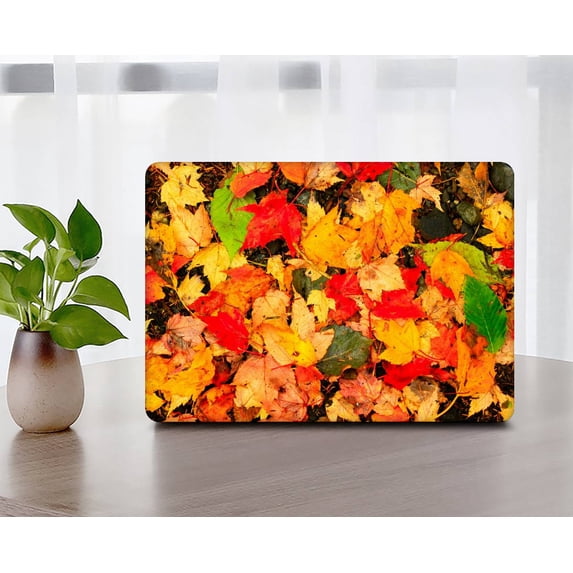 KSK KAISHEK Only for MacBook Pro 14 inchs Case 2021 2022 2023 Release Model A2779 A2442, Plastic Hard Shell Cover + Black Keyboard Cover, Plants series 0316