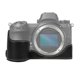 thumbnail image 4 of Funda protectora de piel sintética de media carcasa para cámara Nikon Z6 Z7 (negra), 4 of 9