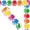 10m meters, variant on Colorful Handprint Sticker Bulletin Board Borders Trims Chalkboard Decorative Border Sticker for Classroom Decoration