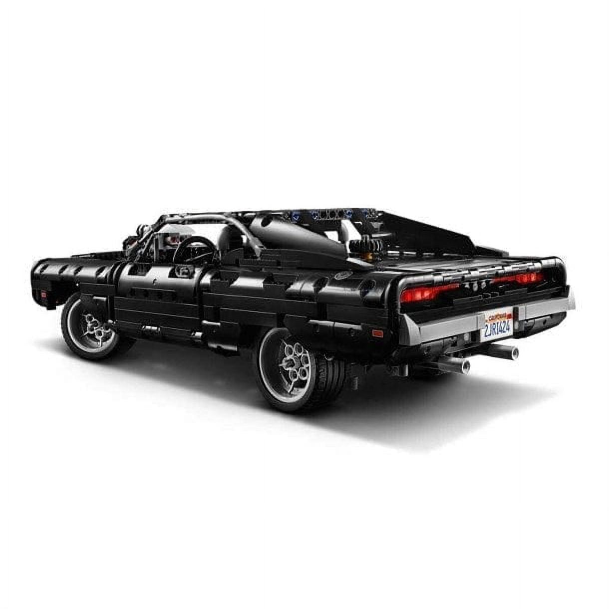 LEGO Technic Fast Furious Dom s Dodge Charger 42111 Race Car Building Set New 2020 1 077 Pieces Walmart