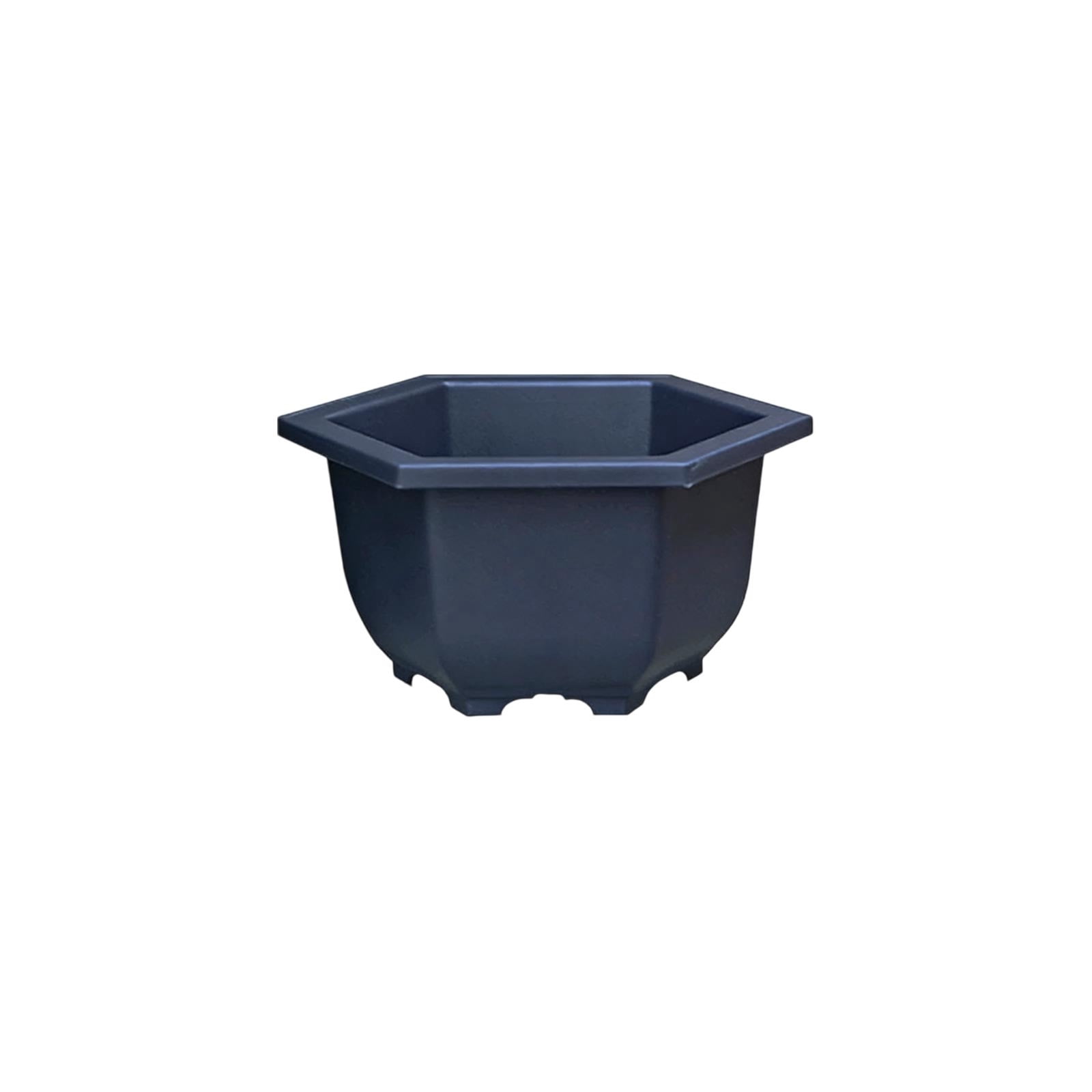 Dianli Garden Planter Decor Flower Pot Potted Home Gardening Balcony Plant Pot Resin Plastic Indoor Outdoor Small Planter for Herbs Succulents Flower Pot