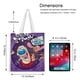 thumbnail image 5 of The Ren & Stimpy Show Bolso de tela con estampado de lienzo para mujer, bolsa de compras reutilizable y estética, con cremallera interior, regalo para mujer, 35 × 40 cm., 5 of 6