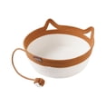 thumbnail image 3 of Cat Bed, Woven Rope Pet Bed, Kitten Bed, Round Bed, Two-Tone Cotton Rope Construction, Breathable Non-Slip Cat Lounger 35Cm Diameter All-Season Sleeping Mat, 1 Pc Cat Basket Home, 3 of 7