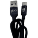thumbnail image 2 of Cable de carga Micro USB Glob 1M Negro, 2 of 2