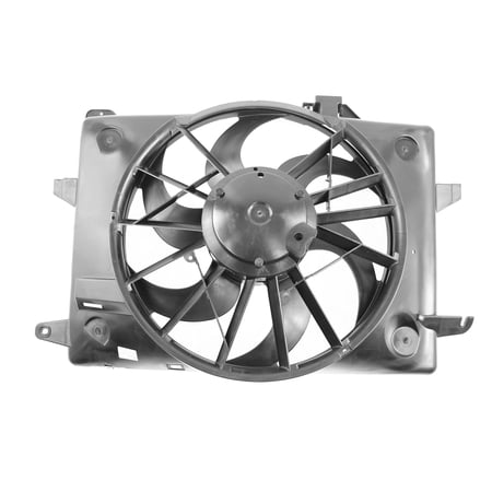 Agility Auto Parts 6024102 Dual Radiator and Condenser Fan Assembly for Ford Lincoln Mercury Models Fits select: 1998-2000 MERCURY GRAND MARQUIS 1998-2000 FORD CROWN VICTORIA
