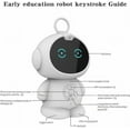 thumbnail image 6 of Dadiaei Interactive Mini Robot Smart Robot That Talks and Plays Educational Toy with Storiess Music and Coding Games Funs Learning Gift, 6 of 6