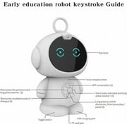 Hxlamzoo Interactive Smart Robot with Voice Control, Educational Games, Music Playback and Coding Functions for Home Entertainment and Learning Activities