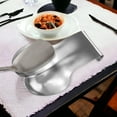 thumbnail image 3 of nu steel Stainless Steel Double Spoon Rest, Heavy Duty Holder for Kitchen, Spatula Ladle, Brush and Other Cooking Utensils, Sturdy Durable Stainless Steel Spoon Rests for kitchen, stove top, counter, 3 of 3
