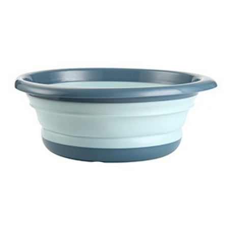 

Creative folding basin Outdoor travel portable basin Washing face laundry vegetable washing basin