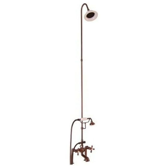 Barclay 4062-MC-ORB Diverter Tub Filler, Hand Shower & Riser Oil Rubbed Bronze