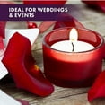 thumbnail image 5 of 100 Pack Tea Light Candles Bulk Pack 3 hours Burn White Unscented, 5 of 5