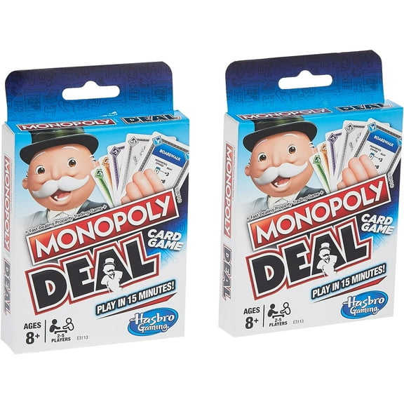 Monopoly Deal Card Game 2-Pack