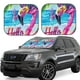 thumbnail image 1 of Balery Tropical Flamingo Summer Parasol para parabrisas de coche de 2 piezas | Parasol plegable para parabrisas delantero de coche para la mayoría de sedanes-Medium, 1 of 6