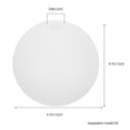 thumbnail image 2 of HINTRMENT Frosted Globe Lampshade Acrylic For Dining Room 1Pcs, 2 of 7