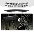 thumbnail image 3 of Extra Large Anime Inspired Gaming Desk Mat, Dark Spiky Figure Design, Anti-Slip Rubber Base, Durable for Gamers, 3 of 8