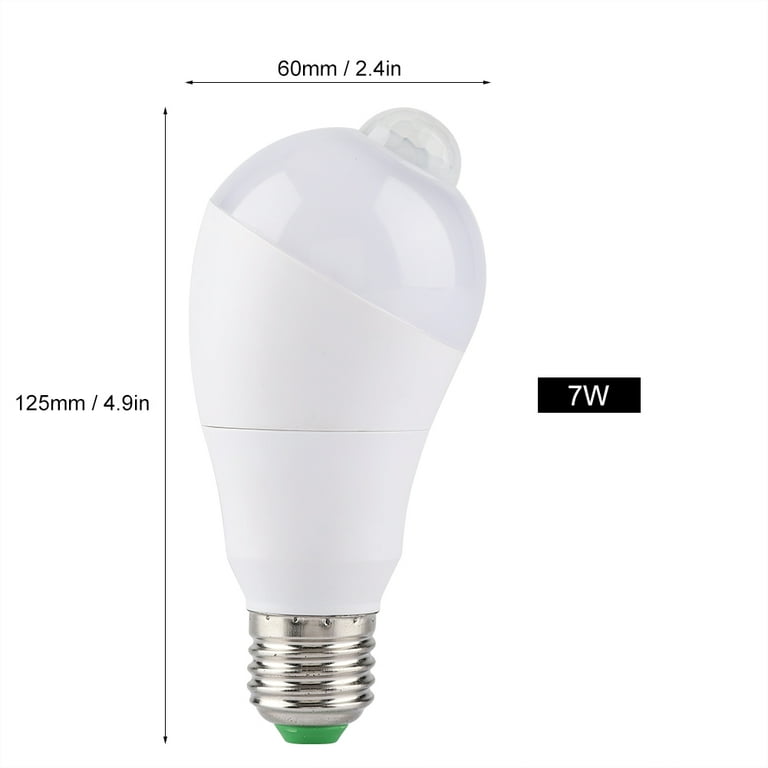 Philips LED Motion Sensor Light Bulb - PIR E27 8W