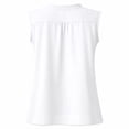 thumbnail image 2 of Blusa George para Mujer, sin Manga Blanco Talla M, 2 of 4