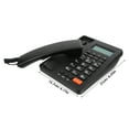 thumbnail image 2 of SKISUNO Telephone Landline Phone with Headset Sound Adjustment and Extra Loud Ringer Black 1Set, 2 of 7