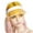 Yellow, variant on Packable Visor Hats for Women Sun Visor Hat for Women Uv Protection Sun Hats for Women Sun Visors for Women Sun Visor, Sky Blue One Size