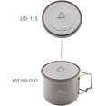 thumbnail image 4 of TOAKS Titanium Lid Pot or Cup/Mug(115mm), 4 of 4