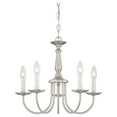 thumbnail image 2 of Nuvo Lighting 76-280 18 in. 60W 5-Light Traditional Candelabra Chandelier in Polished Brass, 2 of 2