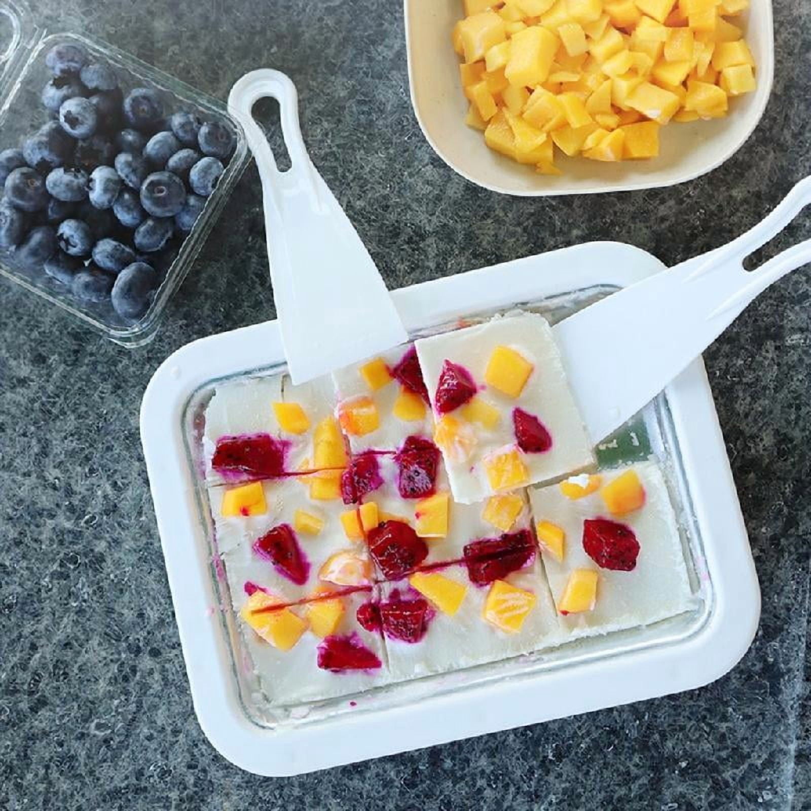 Ice Cream Maker Pan Multifunctional Sweet Fried Food Yogurts Ice Cream Roller Plate Household Supplies