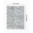thumbnail image 3 of VEVOR Indoor Plush Area Rugs, 9 x 12 ft Soft Plush Carpet, Furry Shag Area Rugs for Living Room, Bedroom, Modern Home Decor Aesthetic Long-Pile Rug, Non-Shedding, Slip-Resistant, Tie-Dye Light Gray, 3 of 9