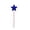 Blue, variant on 8.7 Inches Tall 4th of July Outdoor Decoration Patriotic Pentagram Red White Blue Garden Stake American Flag American Yard Sign Memorial Day Independence Day Decoration (Red)