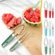thumbnail image 1 of Cortador y Rebanador de Sandía | Herramienta 3 en 1 para Paletas y Snacks de Acero Inoxidable | Mango Ergonómico | Cuchillas Antióxido | Almacenamiento Compacto | Rebanador de Melón para Snacks de, 1 of 4
