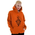 thumbnail image 3 of Bird Triangle Rose Floral Spiritual Women Plus Size Graphic Pullover Hoodie Brisco Brands 2X, 3 of 3