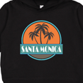 thumbnail image 3 of Inktastic Santa Monica California Travel Toddler Hoodie, 3 of 4