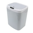 thumbnail image 2 of Bote de basura automático para el hogar, 16 l, eléctrico, inteligente, de inducción, para cocina, sala de estar, baño, color gris, 2 of 15
