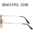 thumbnail image 4 of Glasses Punk Sunglasses For Men Retro Steampunk Sunglasses Women Round Shades Vintage, 4 of 8