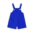 thumbnail image 5 of VeFlora Boys Overalls Summer Outfits Adjustable Strap Long Pants Casual Sleeveless Rompers Jumpsuits with Pockets(Blue/9-10 Years), 5 of 6