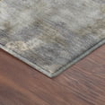 thumbnail image 3 of Addison Rugs Mayfield Premium Machine Washable Transitional Stripes Gray Round Rug, 8' x 8', 3 of 5